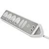 Brennenstuhl 1153590620 Estilo Multiprise 6X, Blanc, 6-fach