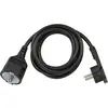 Brennenstuhl - 1168980020 - 2 m - Male connector / Female connector - Noir