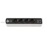 Brennenstuhl Multiprise Ecolor Usb 4 Prises Avec Interrupteur