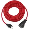 Câble de chantier - BRENNENSTUHL - H07RN-F 3G1,5 - Rouge - 10 m - IP 44