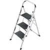 Hailo Marchepied 3 marches - Hauteur de travail maximum 2.50m - 4393-801