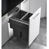 Système de poubelles Hailo Euro-Cargo NT480 2x35 l 3619831 gris foncé