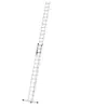 Hailo Echelle coulissante à corde ProfiStep® Duo - 2 x 15 échelons - 8,43m