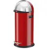 HAILO Poubelle KickVisier 50L rouge avec seau
