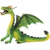 Figurine Volant Vert - BULLYLAND - Creatures Fantastiques - 11 cm - Peintes à la main