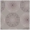 D-C-TABLE - Nappe ronde monte carlo charlene gris 150cm