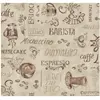 D-C-TABLE - Nappe ronde manhattan ristretto creme 150cm