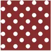 D-C-TABLE Nappe ronde manhattan venita rouge 150cm