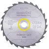 Metabo Lame de scie circulaire HW/CT 254x30, 24 WZ 20° Metabo - 628025000