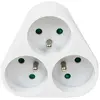 Bloc multiprise 230 V GAO DG-ZFB01/03A blanc x3