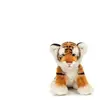 Teddy HERMANN® Peluche tigre brun assis 32 cm