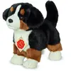 HERMANN® Teddy Peluche chiot bouvier bernois debout 23 cm