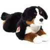 Peluche chien bouvier bernois allongé 40 cm