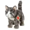 Peluche chat tigré Hermann 20 cm