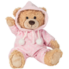 Teddy Hermann Ours en peluche pyjama rose 30 cm