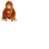 Peluche orang outan assis 40 cm