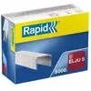 Rapid Leitz 31070513 Paquet de 5000 Agrafes 5 mm - Acier Galvanisé Elju