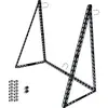 Panneau solaire en alu support noir