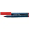 SCHNEIDER - Marqueur permanent 240, pointe ogive, rouge Largeur de tra...
