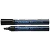 SCHNEIDER Lot de 3 Marqueurs permanent Aluminium Maxx 233 Pte Biseau 1-5 mm Noir