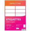 Lot De 400 Etiquettes Office Star 485 X 254 Mm