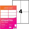 Lot De 400 Etiquettes Office Star 105 X 148 Mm