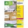 Merkloos / Sans marque Avery - LR7165-100 - 800 étiquettes recyclées l 