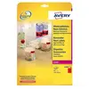 Étiquettes d'identification enlevables Avery couleur L6005 - 210 x 297...