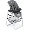 Bayer Chic 2000-Chaise Haute pour poupée, 655 76, Couleur : Gris Jean