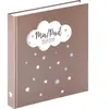 Walther Album photo de naissance Magical - 30,5 x 28 cm - Taupe