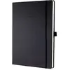 Sigel - conceptum® CO111 Cahier quadrillé noir Nombre de pages: 97 din A4