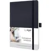 Sigel CO309 Carnet de notes CONCEPTUM, 13,5 x 21 cm, pointillé, couverture souple, noir