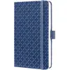 SIGEL Jn100 Carnet de Notes, 9,5 X 15 cm, Ligné, Couverture Rigide, Bleu Foncé, Jolie