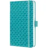 SIGEL Jn102 Carnet de Notes, 9,5 X 15 cm, Ligné, Couverture Rigide, Turquoise, Jolie