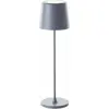 Lampe a poser led kaami Brilliant 2W - IP44 - Métal et plastique - Gris