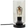 Brilliant Lampe à poser Mesmer avec abat-jour en verre