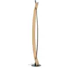 Brilliant Lampadaire Métal et bois 120 cm naturel VISBY