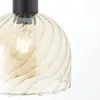 Brilliant Suspension Casto, Ø 19 cm, ambre, verre