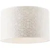 Plafonnier décoratif BRILLIANT Galance 40cm blanc pour intérieur - 1x E27, 20W