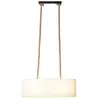 Brilliant SAILOR-Suspension 2 lumières Imitation Bois L70cm