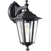 Brilliant CARLEEN Applique extérieure, noir, E27 max 60W, ampoule non incluse