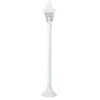 Lampadaire extérieur brilliant nissie blanc e27 - 60w BRI4004353349454