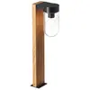 Brilliant CABAR-Borne d'Extérieur Imitation Bois H55cm