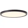 Brilliant Plafonnier LED Tuco, noir, Ø 25 cm