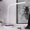 Brilliant Lampe de bureau LED Joni, blanc, hauteur 34 cm, CCT, intensité variable