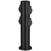 Brilliant - Dody Borne Avec 4 Prises Noir - E27 Led Xw