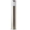 Borne lumineuse extérieure - BRILLIANT - Todd - Métal - LED - Argent Brilliant