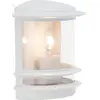 Applique murale extérieure Brilliant Hollywood 47880/05 E27 60 W blanc