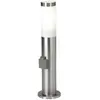 Lampe à poser LED CHORUS - BRILLIANT - Coloris acier - E27 - 1x10W