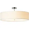 BRILLIANT ANDRIA Plafonnier 60cm blanc/chrome Eclairage intérieur, Plafonniers, Déco Iv
